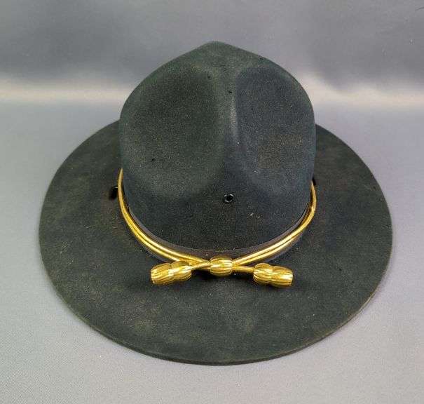 Stratton Felt Campaign Trooper Hat With Gold Braids image