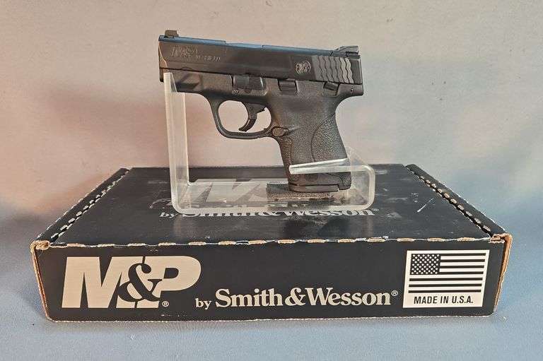 Smith & Wesson M&P 40 Shield  .40 S&W  Pistol SN# HUH4302, 2 Total Mags, Paperwork, In Box image