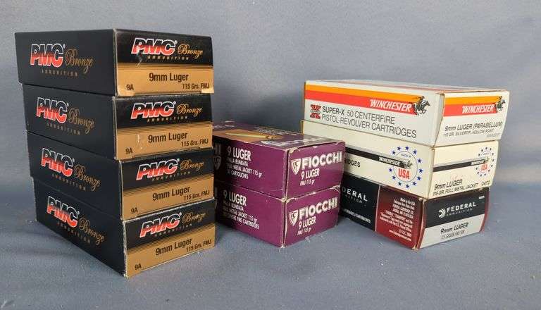 Assorted 9mm Luger Ammo, Local Pickup Only image