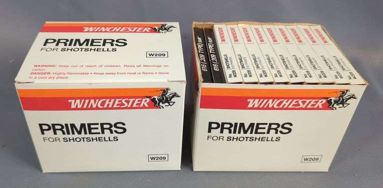Winchester Primers For Shotshells No. W209, Approx Qty 2000, Local Pickup Only image
