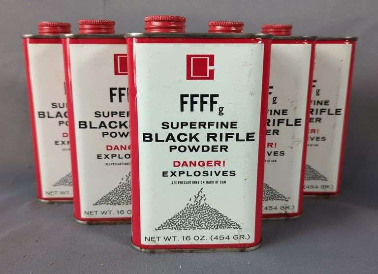 Goex FFFFg Black Rifle Powder, Approx 6 lbs, Local Pickup Only image