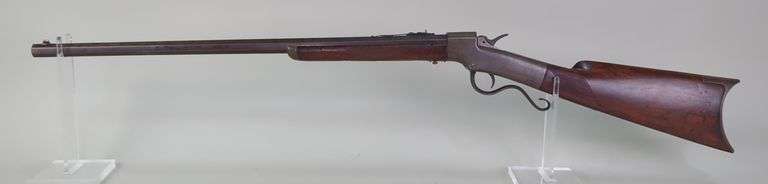Ball & Williams Ballard's .38 RF Lever Action Dual Ignition Rifle SN# 13931, Receiver Marked Merwin & Bray Agts image
