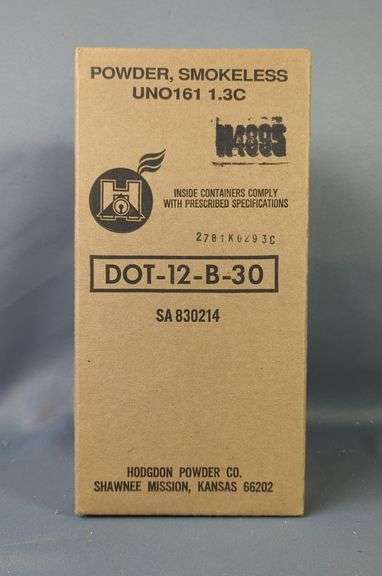 Hodgdon Smokeless Powder H4895, 8 lb Container, Local Pickup Only image
