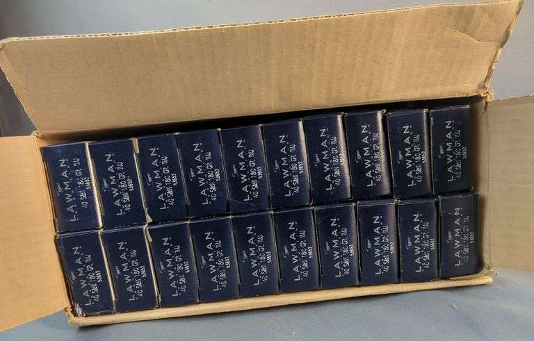 Speer Lawman .40 S&W Ammo, Approx 1000 Rds, Boxes Are Stuck Together, Local Pickup Only image