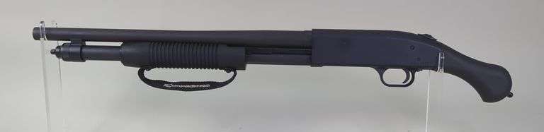 Mossberg 590 12 ga Pump Action Shotgun SN# V2000239, For 2-3/4" and 3" Shells, 18.5" Bbl image
