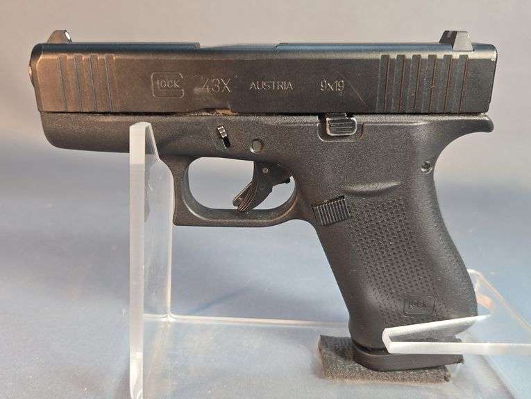 Austria Glock 43X 9x19 Cal Pistol SN# BVVZ759 image