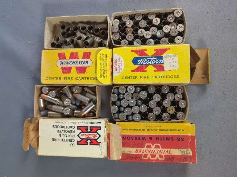 .38 S&W Ammo, Approx 50 Rds, And Approx 100 Empty Brass, Local Pickup Only image