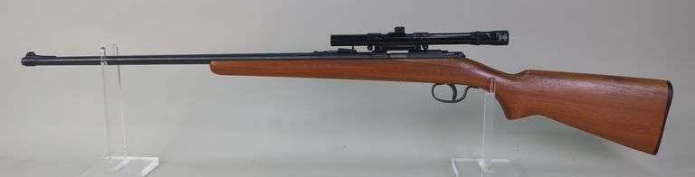 Hawthorne/ Montgomery Ward Sentry 558 .22 LR Bolt Action Rifle SN# Not Found, Rhino 4x15 Scope image