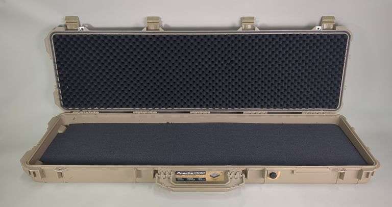 Apache 9800 Hard Rifle Case With Wheels And Foam Interior image