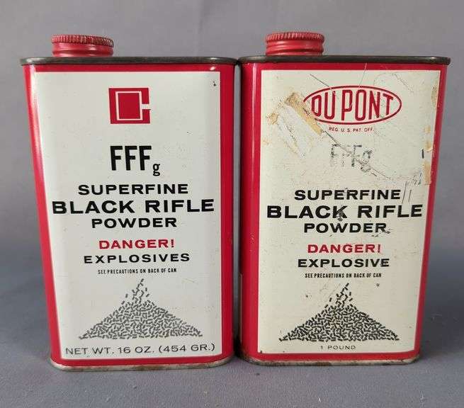 Dupont And Goex FFFg Black Rifle Powder, Approx 2 lbs, Local Pickup Only image