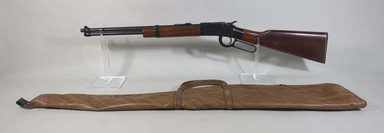 Ithaca Gun Company M-49 .22 LR MRF Lever Action Rifle SN# 196064, In Soft Case image