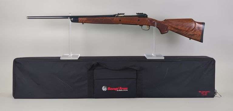 Savage Arms Model 10 50th Anniversary .300 SAV Bolt Action Rifle SN# GA0295,  1 of 1000, Paperwork, In Case image