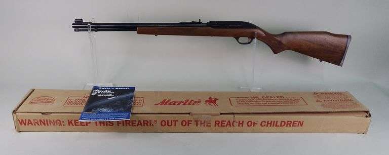 Marlin 60DLX 50th Anniversary Edition .22 LR Rifle SN# 60DL0471, Paperwork, In Box image