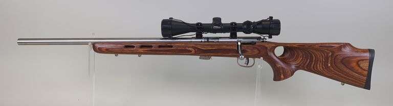 Savage Arms Canada/ Savage Arms Mark II .22 LR Bolt Action Rifle SN# 1832925, Left Handed, Tasco Pronghorn 3-9x Scope image