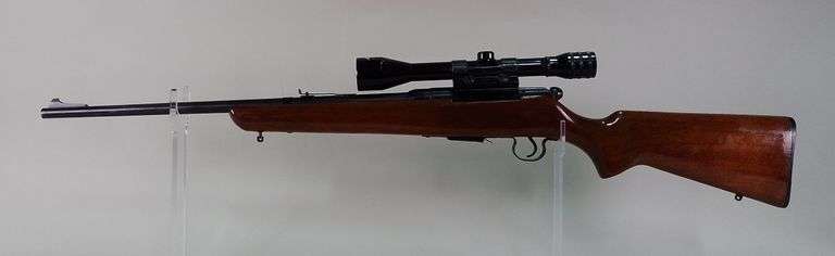 Savage Arms Savage 340B .22 Hornet Bolt Action Rifle SN# Not Found, Marlin 5 Plus X Scope On Weaver Side-1H Mount, SN# Is Under Mount, image