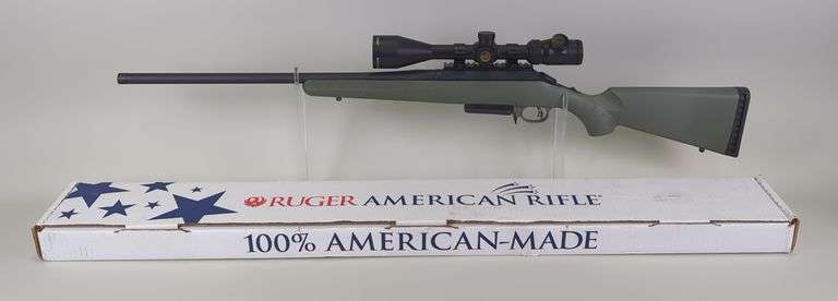Ruger American 6.5 Creedmoor Bolt Action Rifle SN# 690214467, Athlon Talos 6-24x50 Scope, Paperwork, With Box image