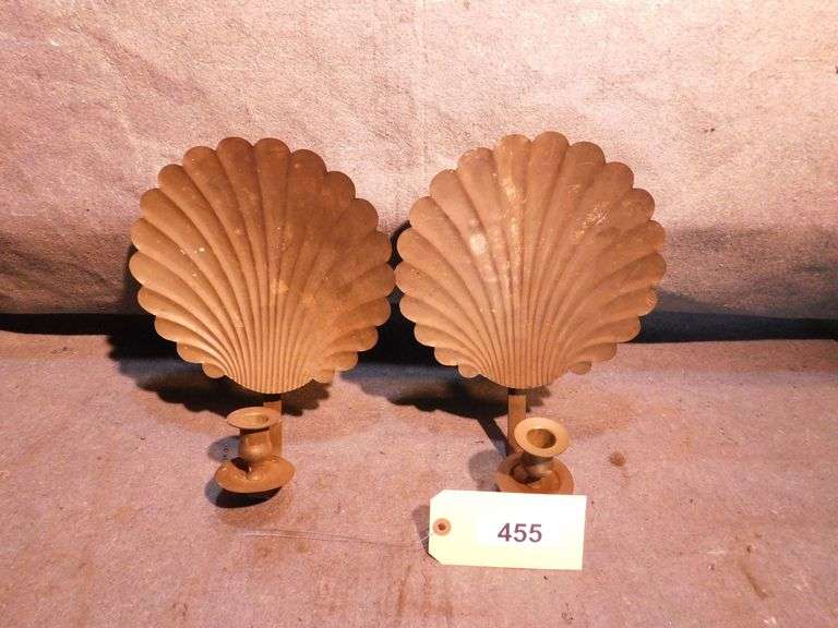 2 Vintage Candle Holders