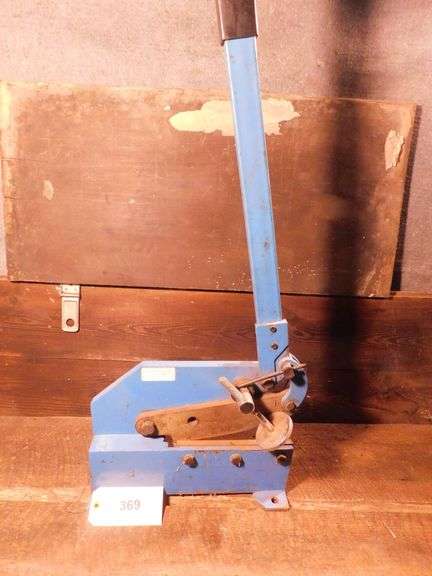 8" Benchtop Manual Plate Shear