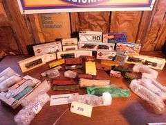 Approx. 43 Trains & Train Cars, Some Still With Box. IHC, Life Like Trains, Tichy Train Group, Roundhouse, Bachmann, Atheann & Accurail