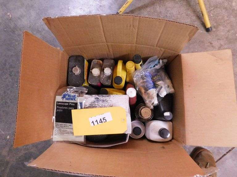 Lot of Car Fluids and Cleaning Supplies