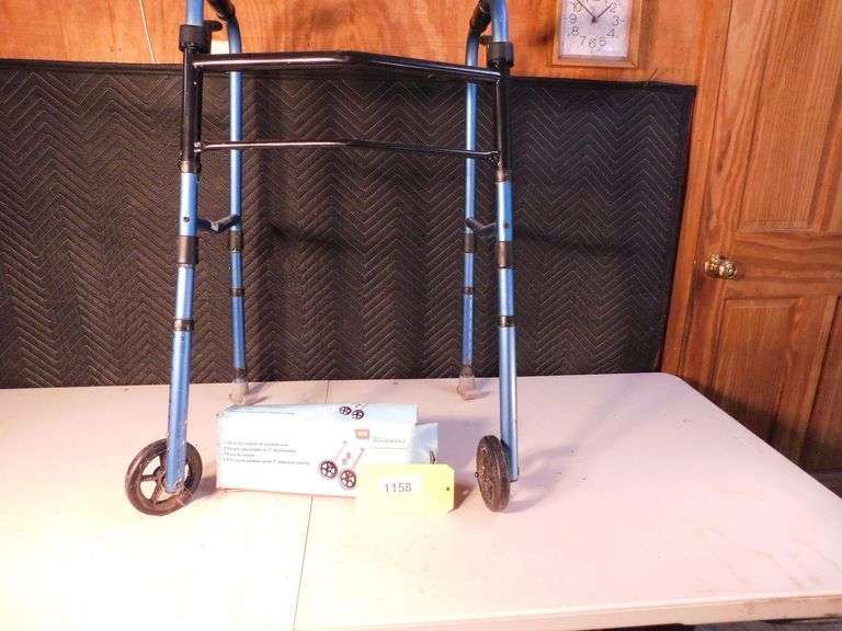 Adjustable Walker with Extra wheels