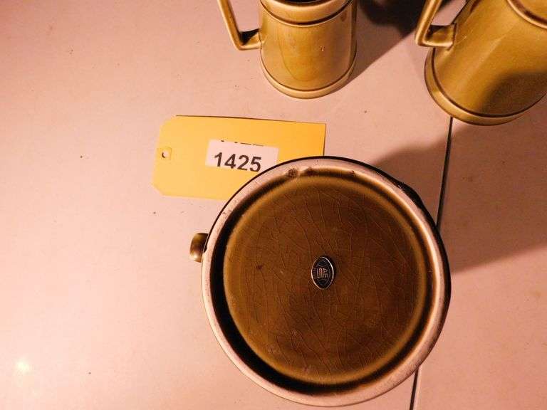 Lot of 3 various sized pitchers made in Japan