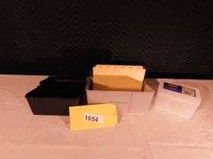 Index CARD BOXES