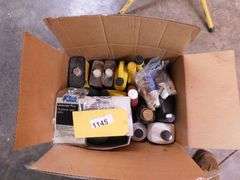 Lot of Car Fluids and Cleaning Supplies