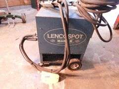 Lencospot Mark II Duo Spot Welder, no male electrical plug, 230/208 Vac single Phase