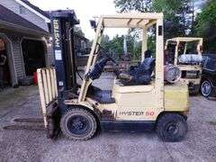 Hyster 50 Model #H50XM Fork Lift, Serial #H177B26611Y, Running, Propane Fuel, 5999.9 hrs