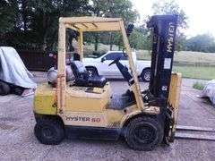 Hyster 50 Model #H50XM Fork Lift, Serial #H177B26611Y, Running, Propane Fuel, 5999.9 hrs