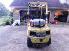 Hyster 50 Model #H50XM Fork Lift, Serial #H177B26611Y, Running, Propane Fuel, 5999.9 hrs