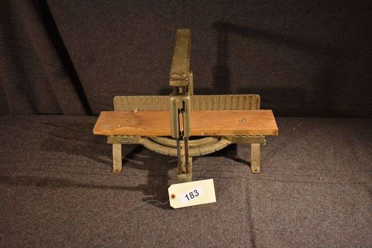 Craftsman miter box
