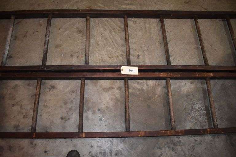118" vintage ladder