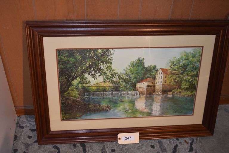 gary magliner serene river painting