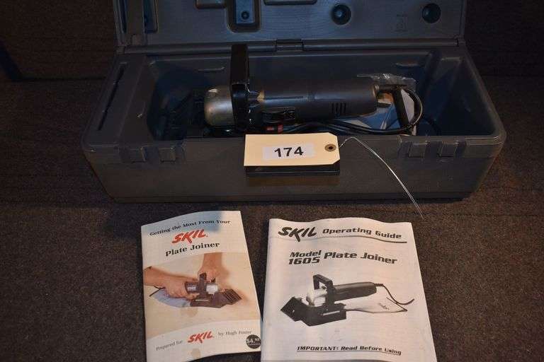 Skil plate joiner with case and instructions