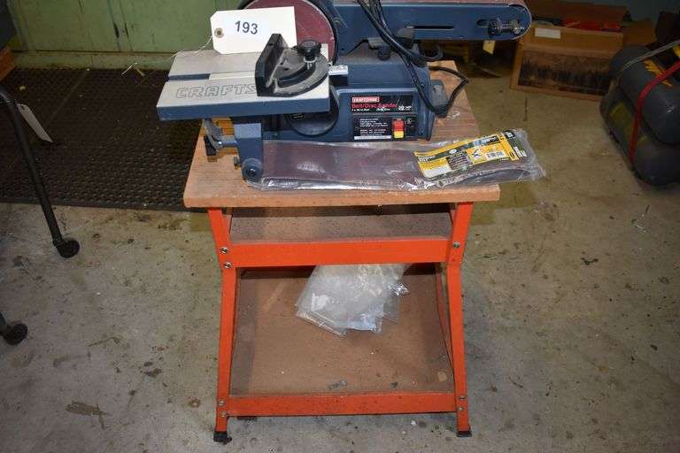 Craftsman belt sander with stand and replacement sanding belt only