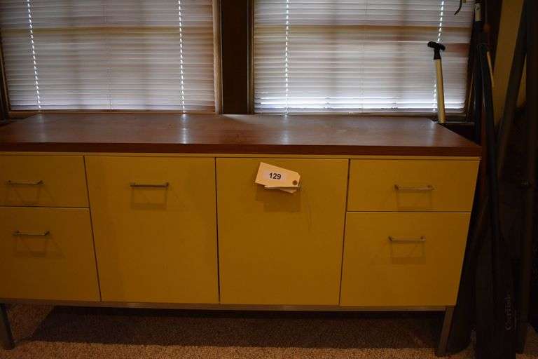 60"x29"x20" 4 drawer, 2 door cabinet..cabinet only