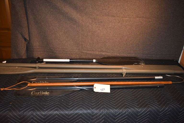 Oars and hook