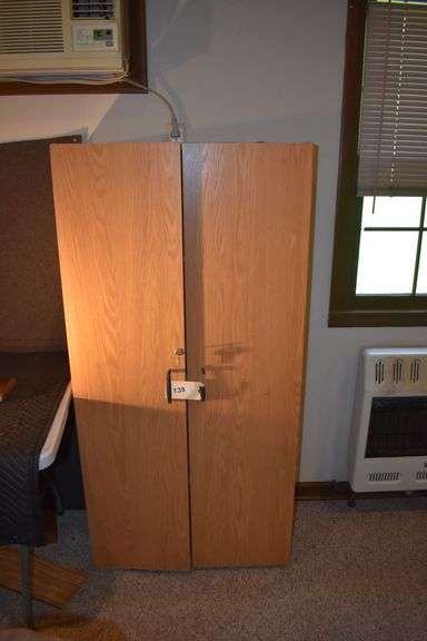 29"x59"x16" cabinet with broken handle