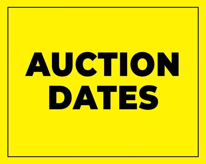 AUCTION DATES