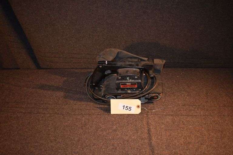 Sears Craftsman dustless belt sander