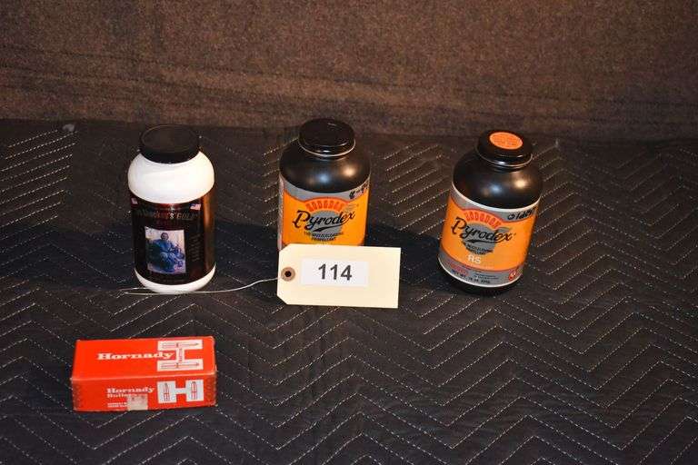Black powder-Hogdon pyrodex,  Jim Shockey's gold, Hornaday .490 lead balls