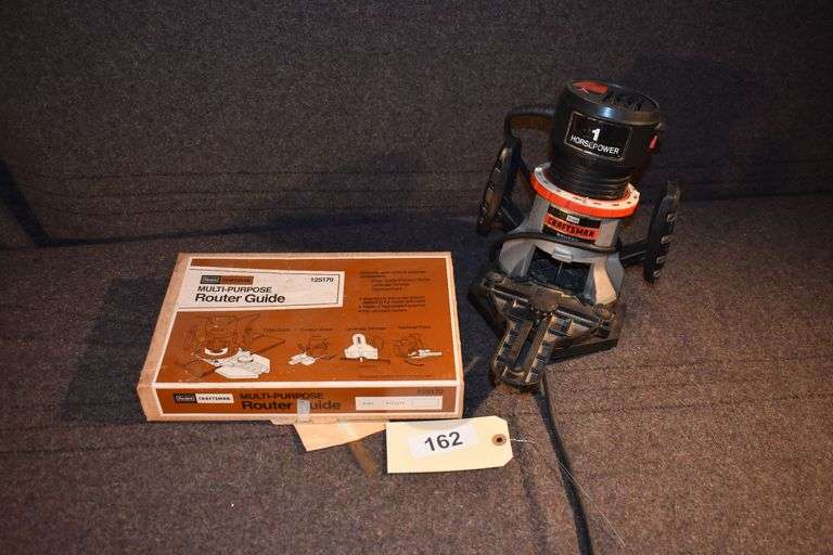Craftsman router and router guide