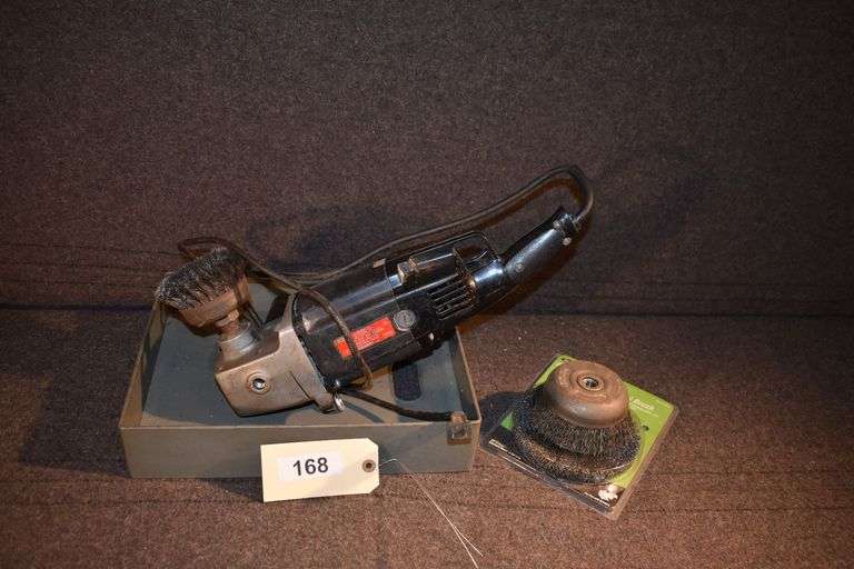 7" sander Craftsman with wire brushes