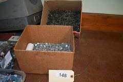Nails, screws, nuts and bolts, washers, containers, rolling pins, wire, hangers, hoses, shims, home repair