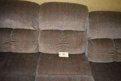 86" x 36" x 36" recliner couch combo