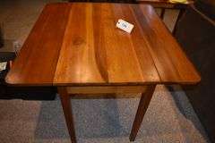30 1/2" x 30" x 42" nice solid wood table
