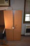29"x59"x16" cabinet with broken handle