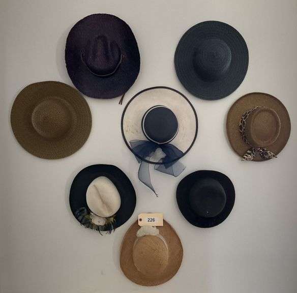 Ladies Hat Group, 8 Pieces image